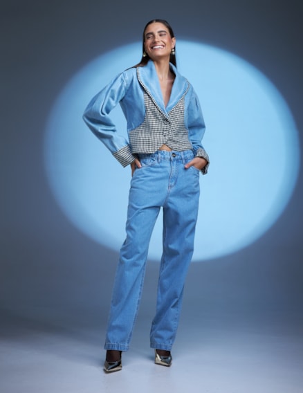 Calça Mom Jeans Calça Mom Jeans