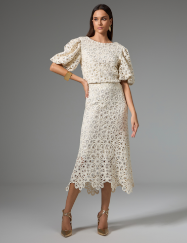 Conjunto em Crochê com Paetês