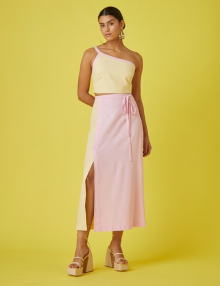 Saia Midi Bicolor